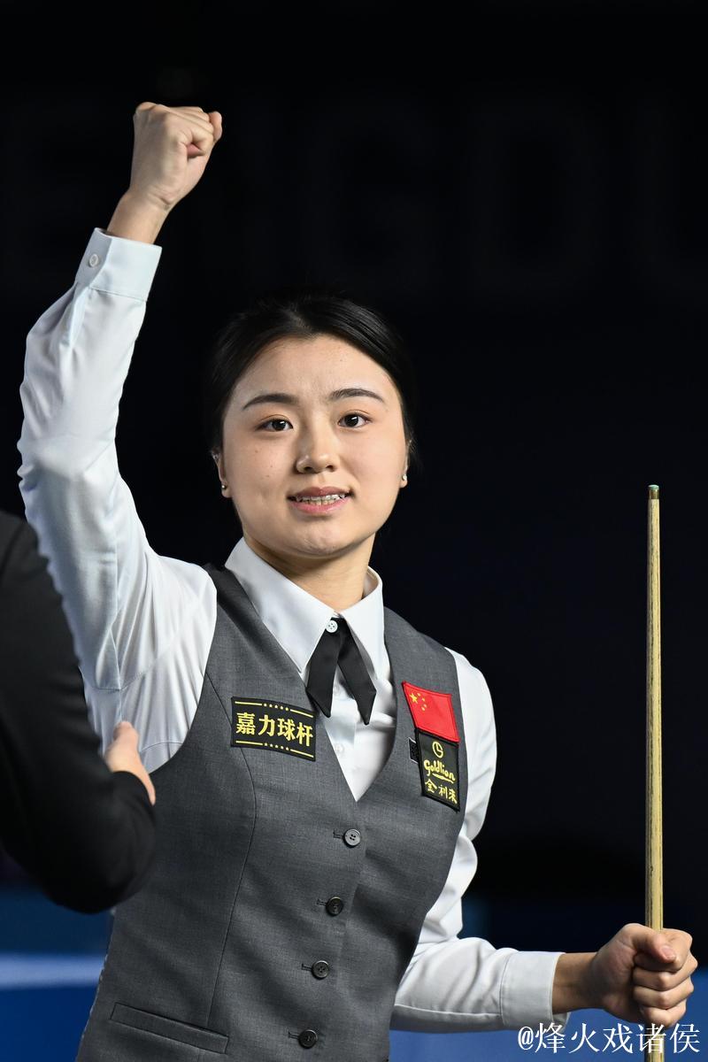 女子斯诺克冠军白雨露:小荷才露尖尖角 女子斯诺克冠军白雨露:小荷才露尖尖角