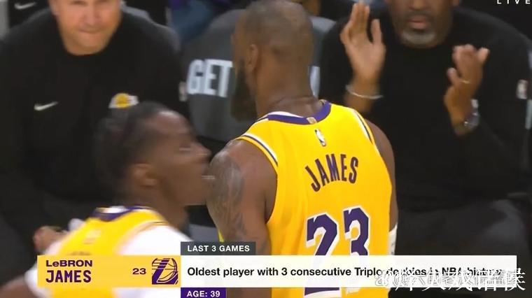詹姆斯连续三场三双破纪录 湖人力克灰熊3连胜