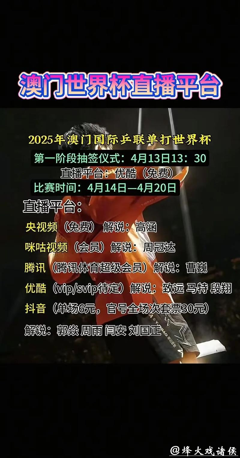 世界杯直播免费观看的平台有哪些 世界杯直播免费观看的平台有哪些